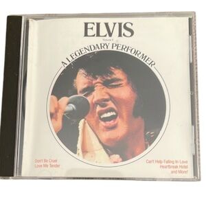Vintage Elvis Volume 1 A Legendary Performer CD 70’s 1989 Remastered RCA